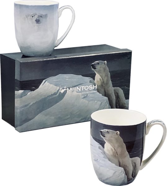 McIntosh China - Robert Bateman - Set of 2 - "Polar Bears"