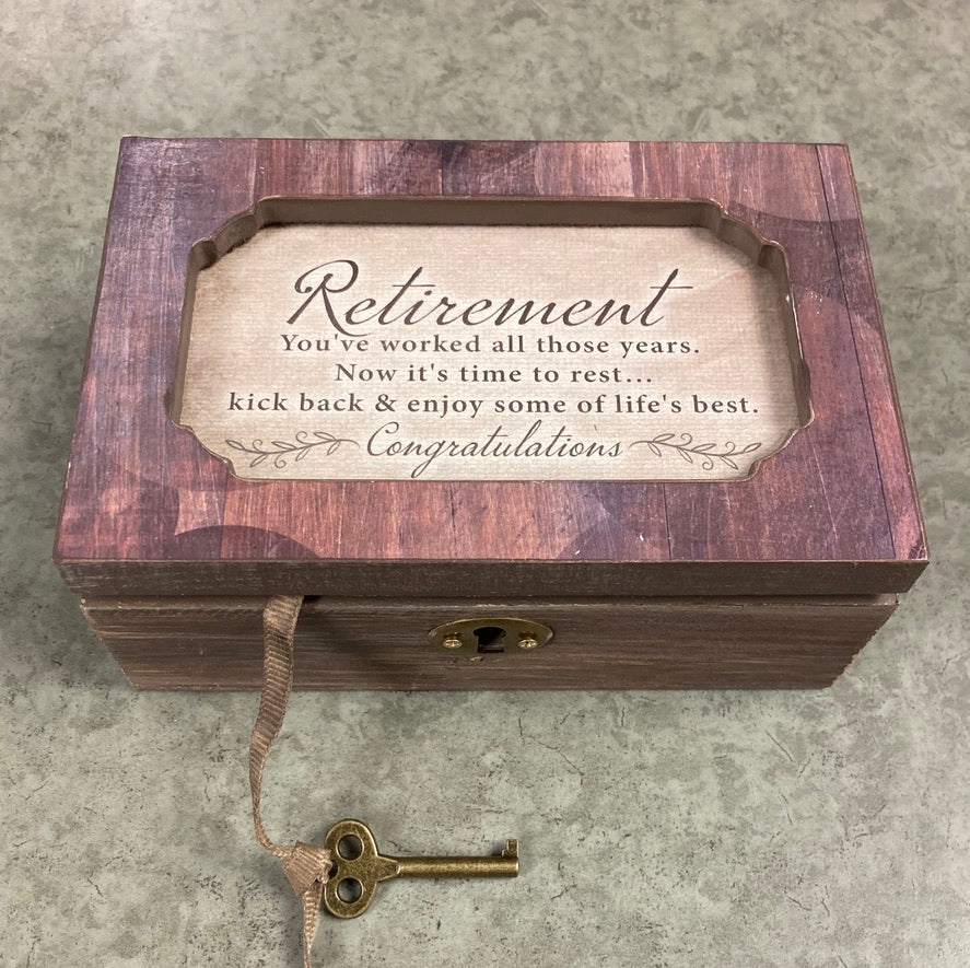 Retirement - Keepsake Music Box