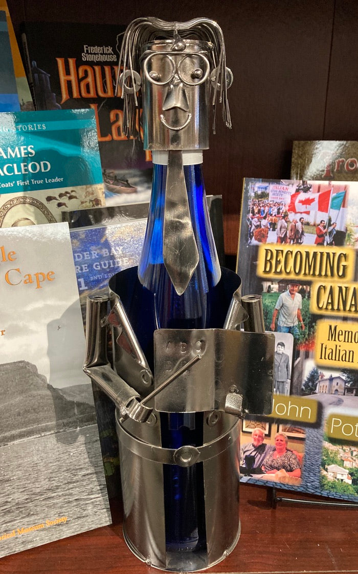 Graduation - Metal Professor Bottle Holder