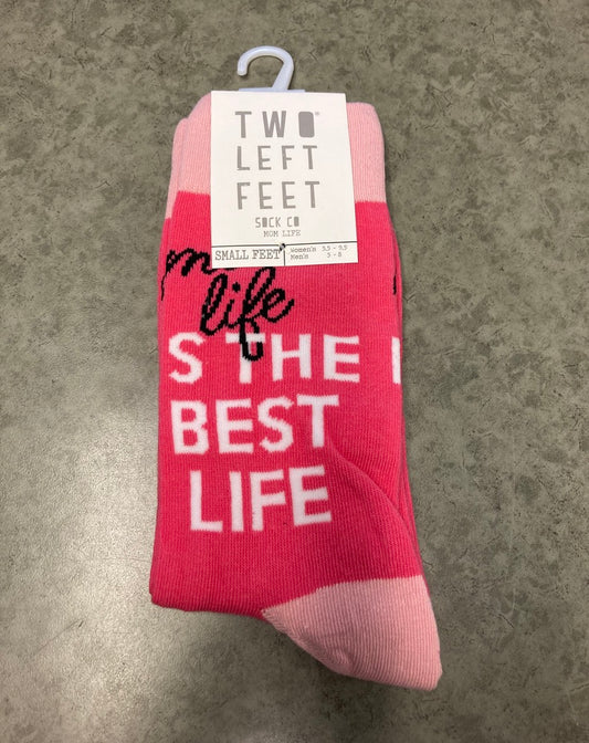 Two Left Feet Socks - Mom Life