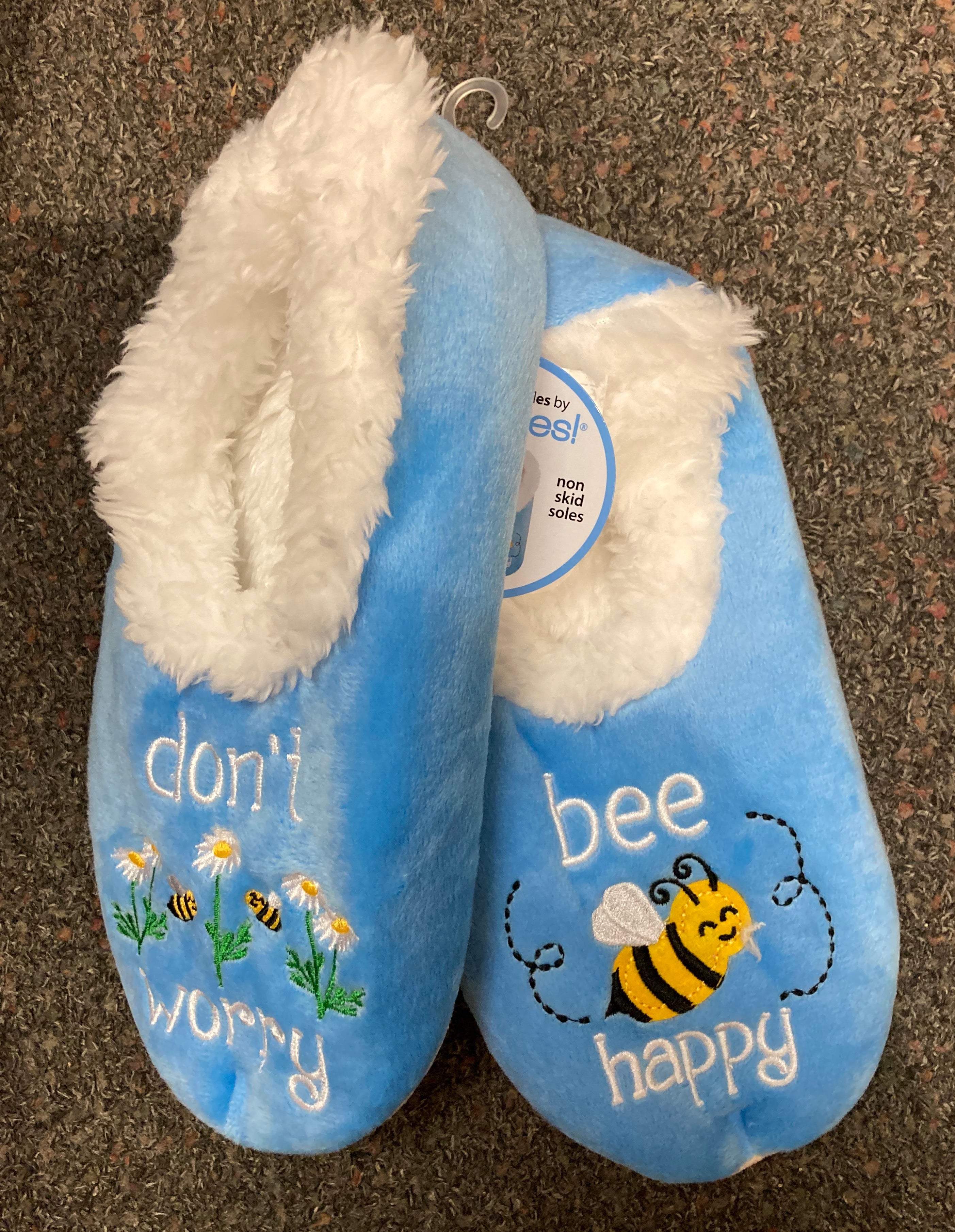 Snoozies Don t Worry Bee Happy Authentique Gift Shop