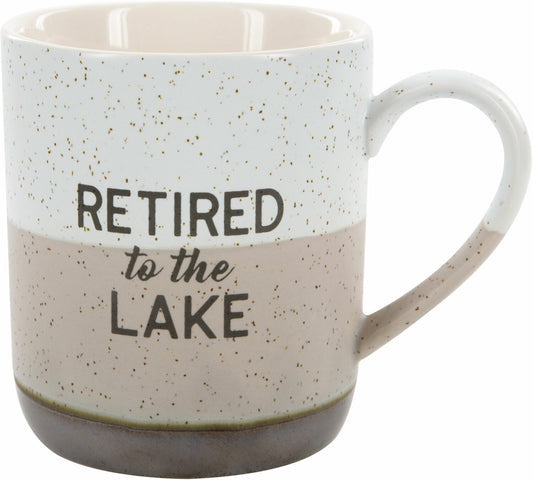 Retirement - Mug - Retired to the Lake