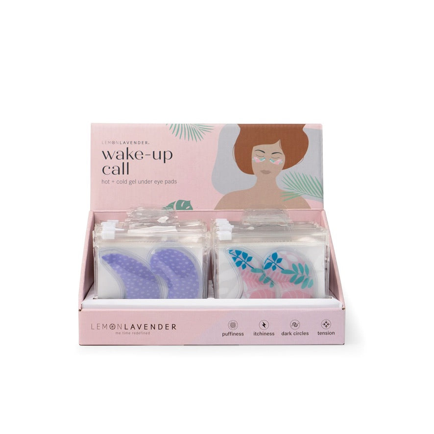 Lemon Lavender - Wake-Up Call - Hot & Cold Gel Under Eye Pads