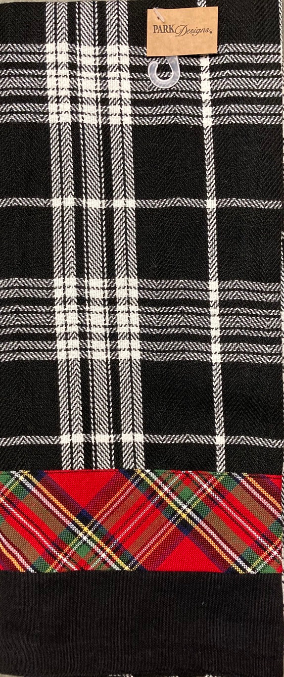 Hand Towel - Touch of Tartan - Decorative Dishtowel