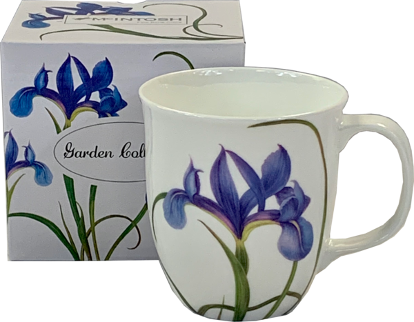 McIntosh China - Pretty Chintzy - Java Mug - Blue Iris