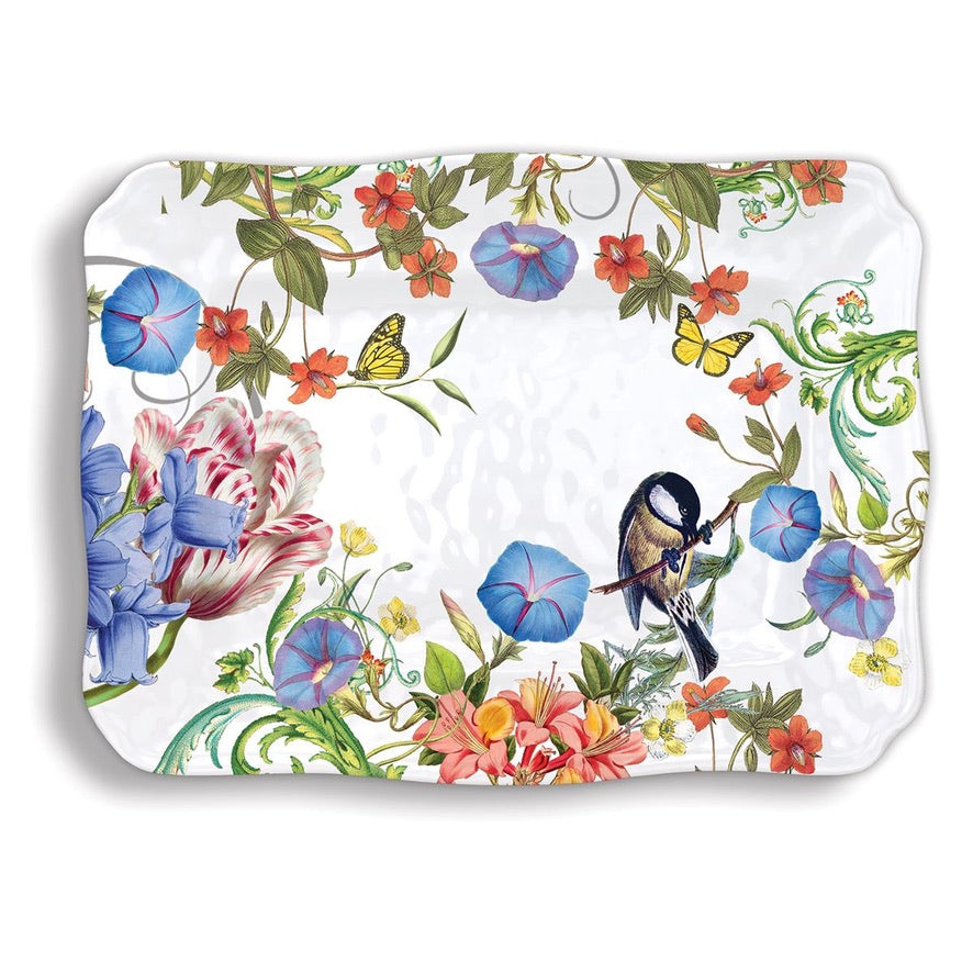 Michel Design Works - Summer Days Melamine Serveware Large Platter