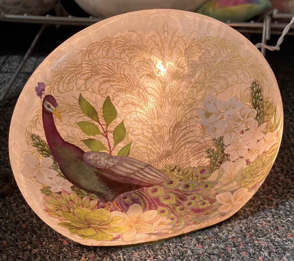 Peacock Lamp