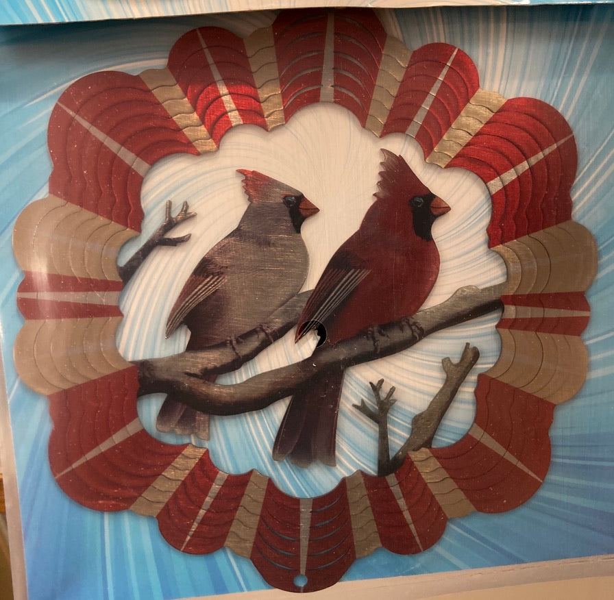 Garden - Wind Spinner - Cardinals