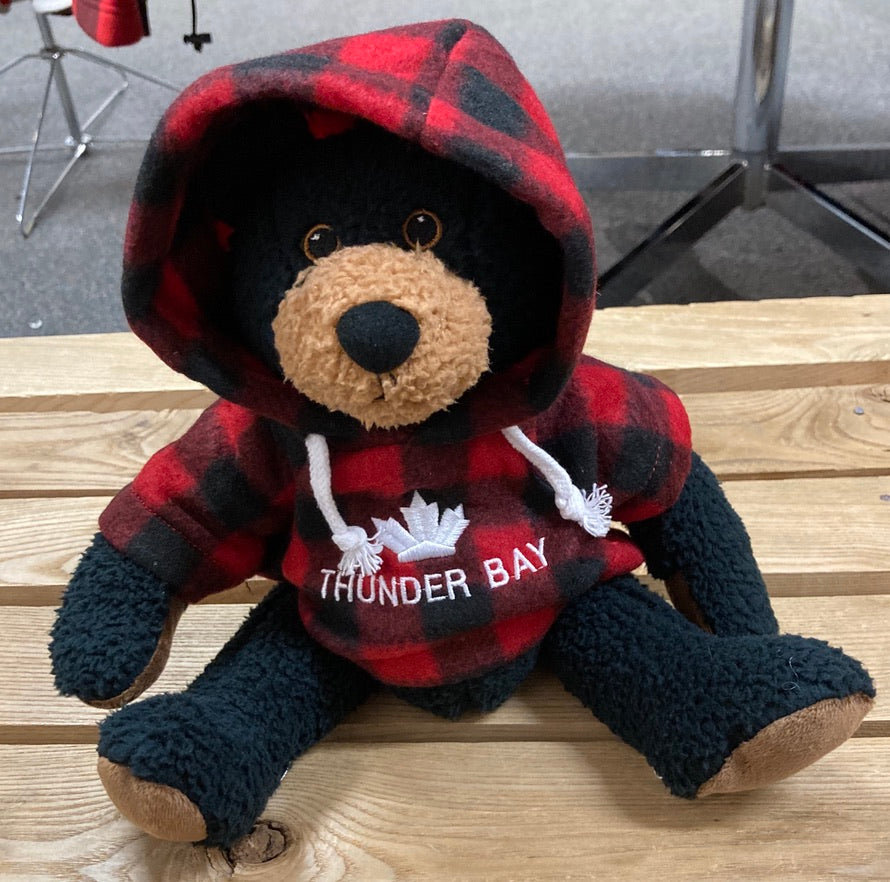 Souvenir Plush Animal Toy - Bear - Thunder Bay