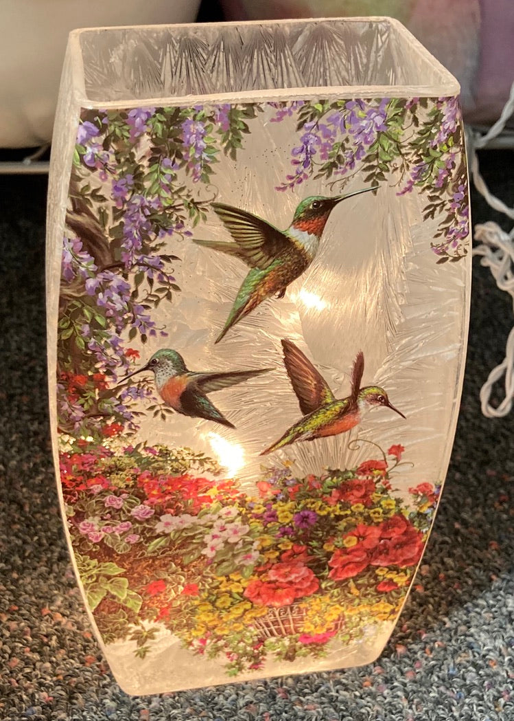 Hummingbird Lamp