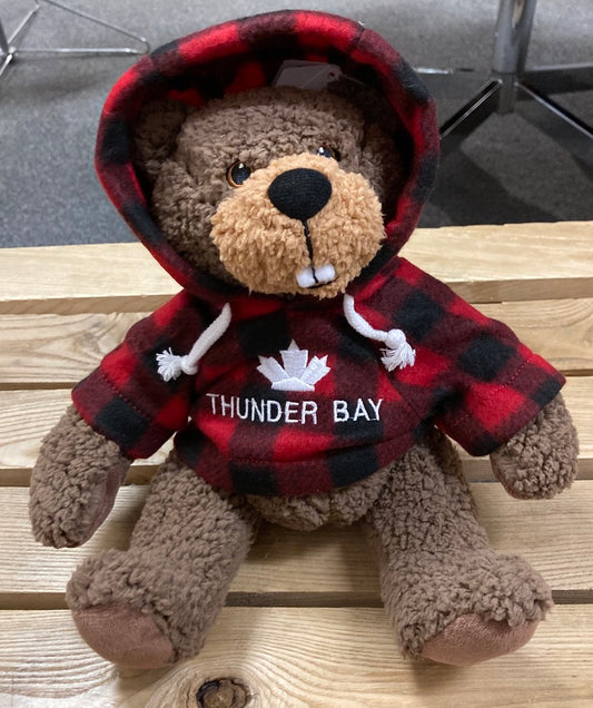 Souvenir Plush Animal Toy - Beaver - Thunder Bay