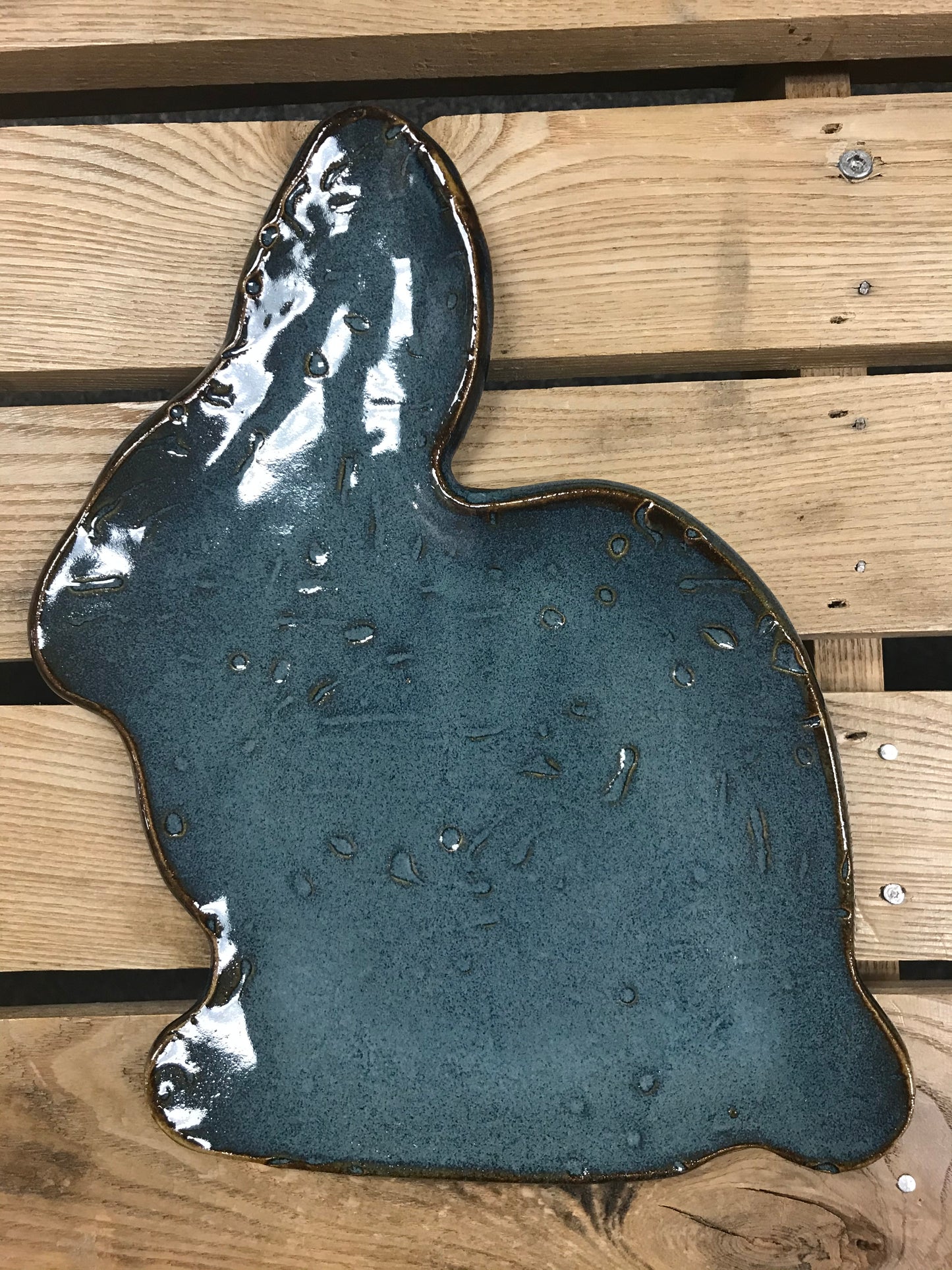 Pottery By P0T's 2G0 - Rabbit Plate