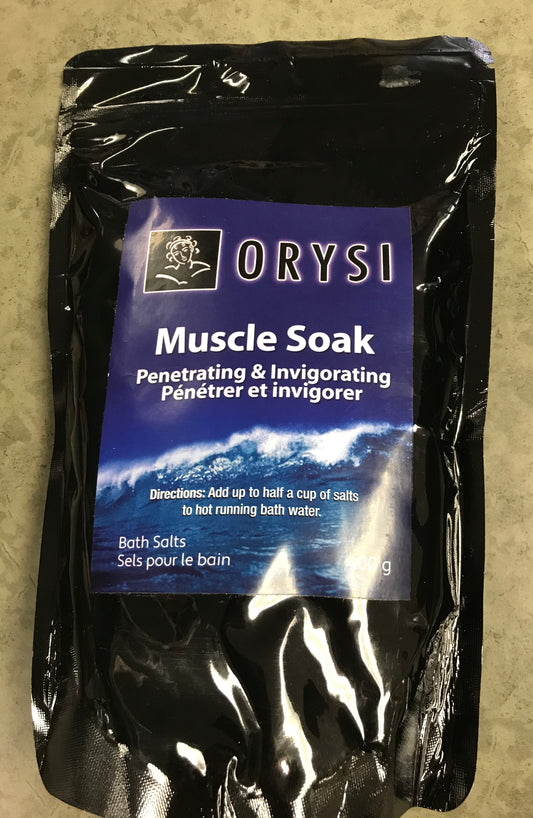 Orysi - Bath Salts - Muscle Soak - 400 grams