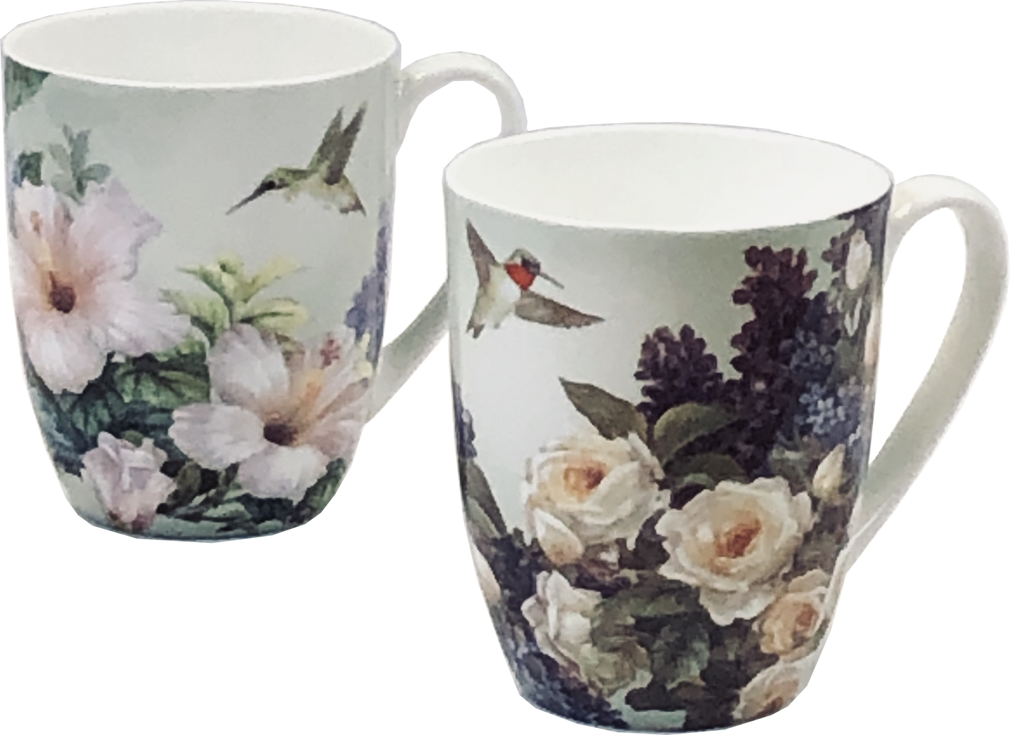McIntosh China - Lena Liu - Hummingbirds - Set of 2