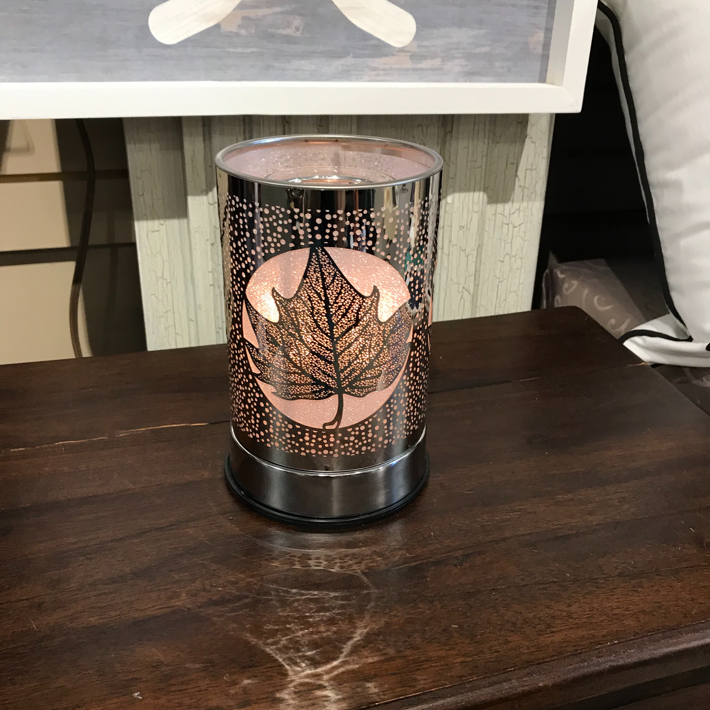 Touch Lamp - Maple Leaf