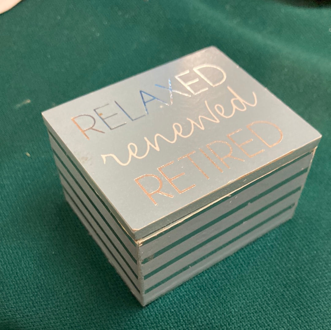 Retirement - Keepsake Box