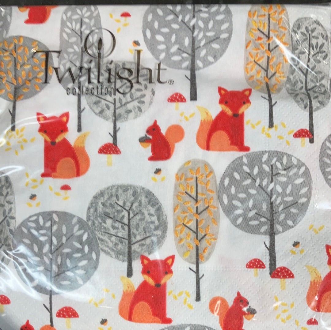 Napkins - Lunch - Mushroom Pickers