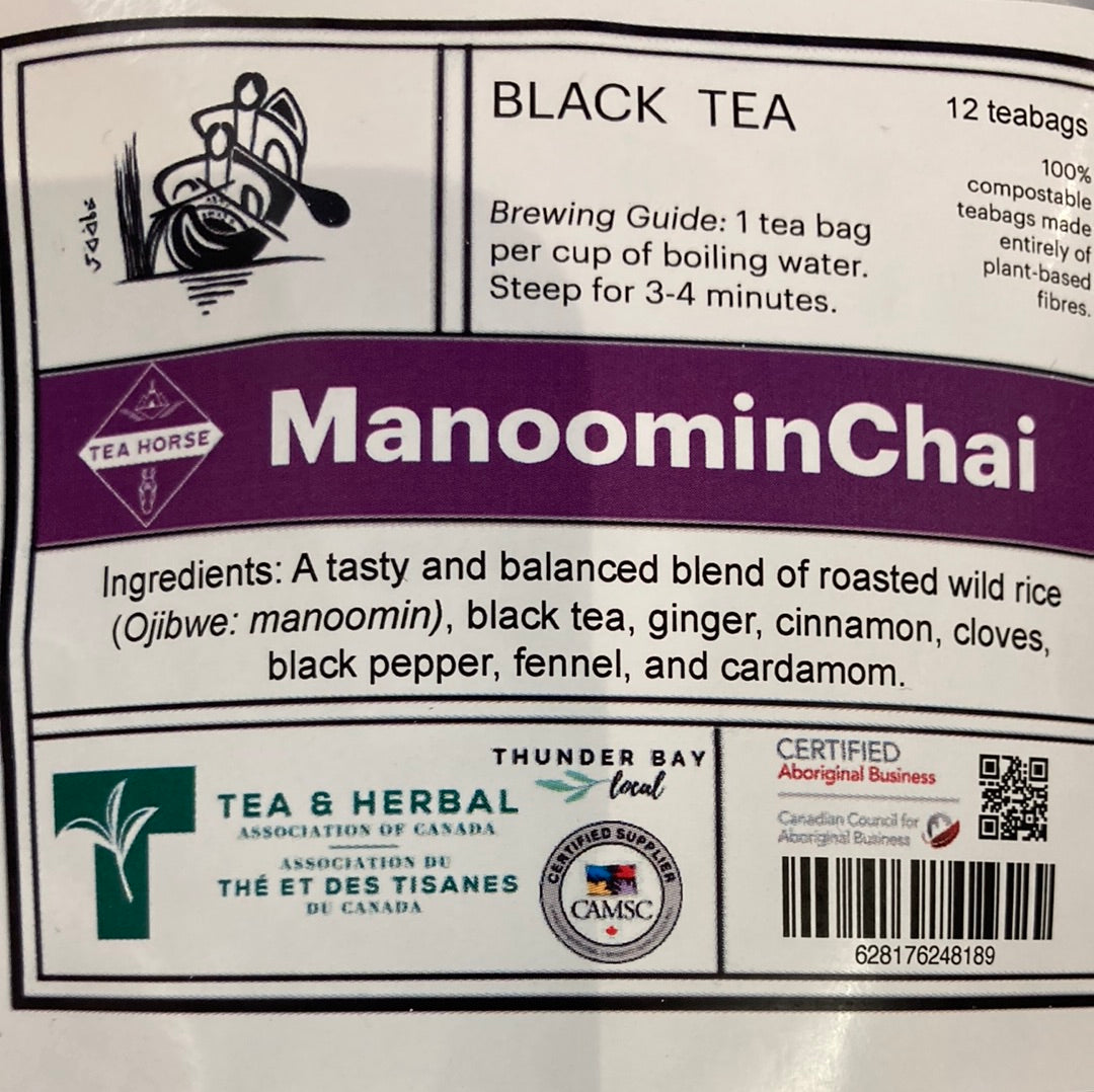 Manoomin Chai - Black Tea