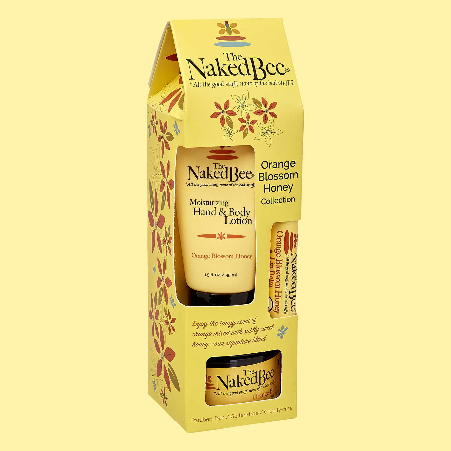 Naked Bee - Orange Blossom Honey Collection Set