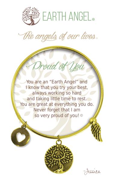 Earth Angel Bracelet - "Proud of You"