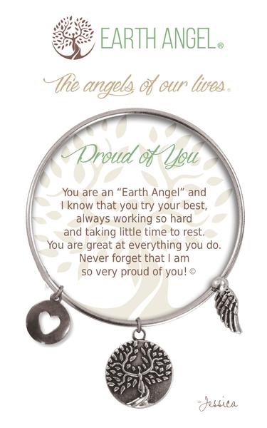 Earth Angel Bracelet - "Proud of You"