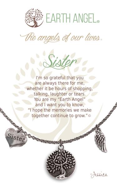 Earth Angel Necklace - "Sister"