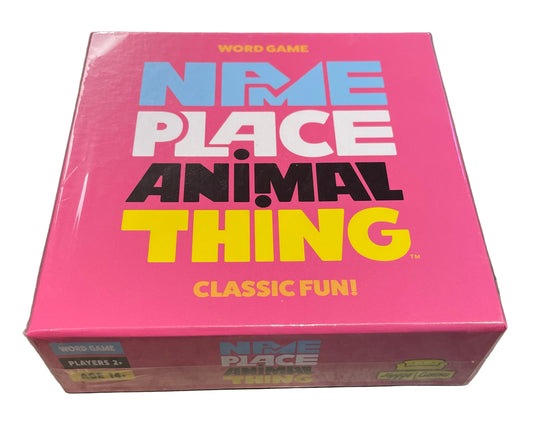 Game - Name, Place, Animal, Thing