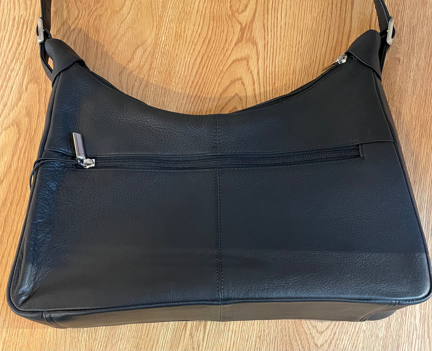 Leather Bag - Canadian Traveller - Black