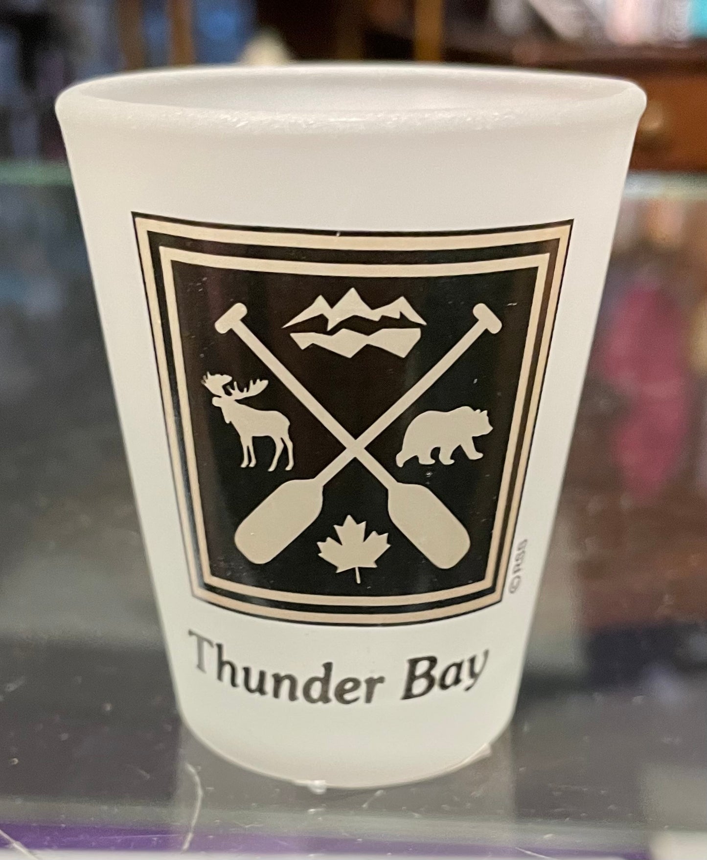Souvenir Shot Glass - Outdoors - Thunder Bay