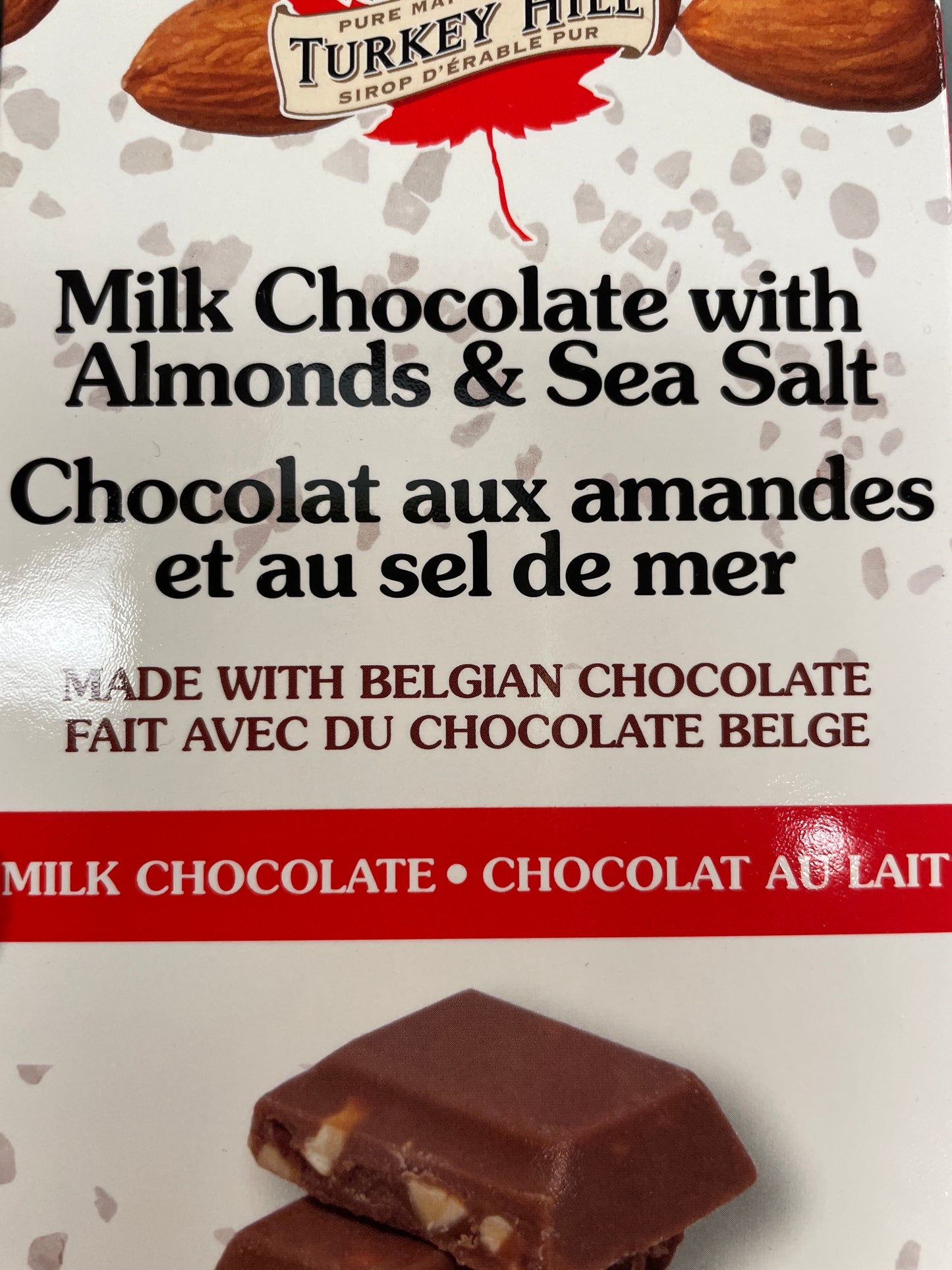 Turkey Hill - Milk Chocolate with Almonds & Sea Salt