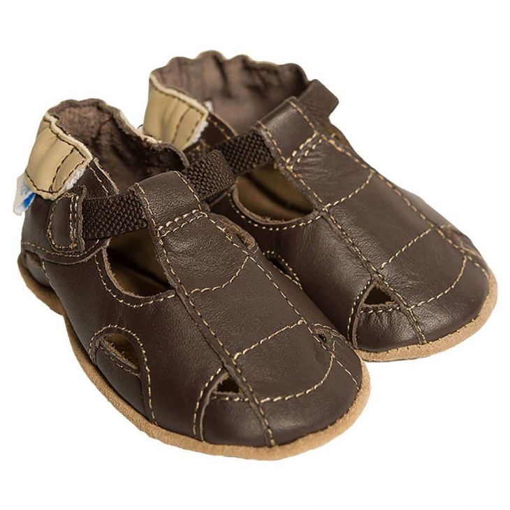 Baby - Robeez - Boys Sandal Brown