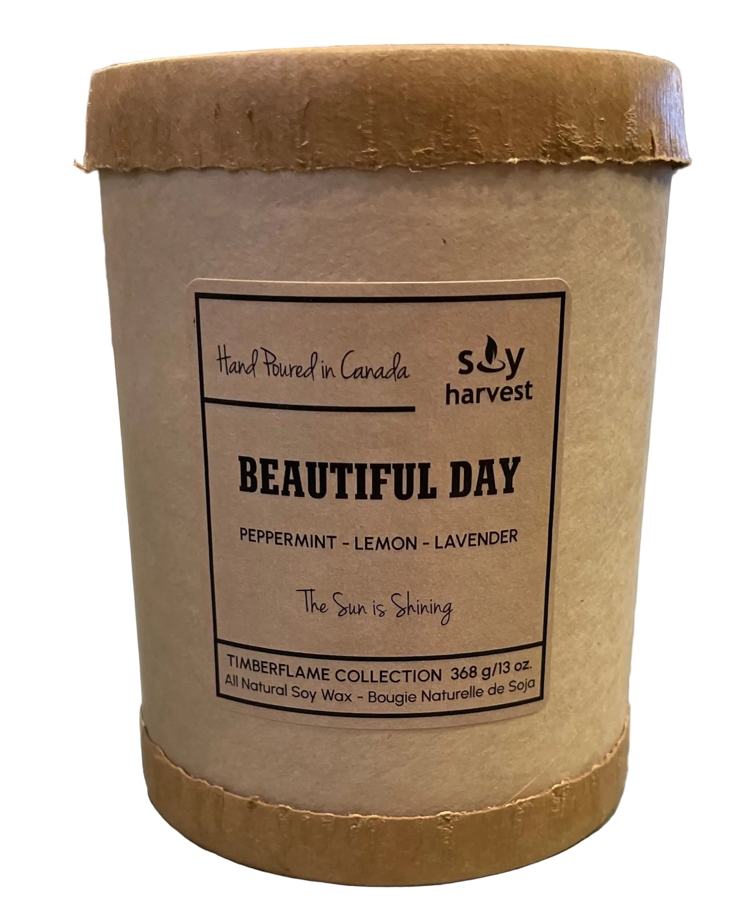 Soy Harvest Candles - Beautiful Day - Timber Flame