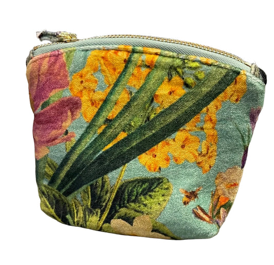 Powder Collection - Velvet Mini Pouch - Spring Flora