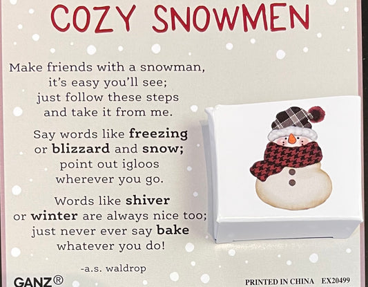 Christmas - Snowman Charm