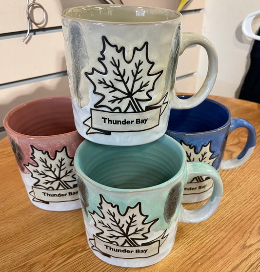 Drinkware - Souvenir Mug - Thunder Bay - Maple Leaf