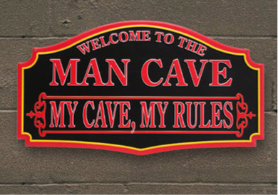 Sign - Metal - Welcome to the Man Cave