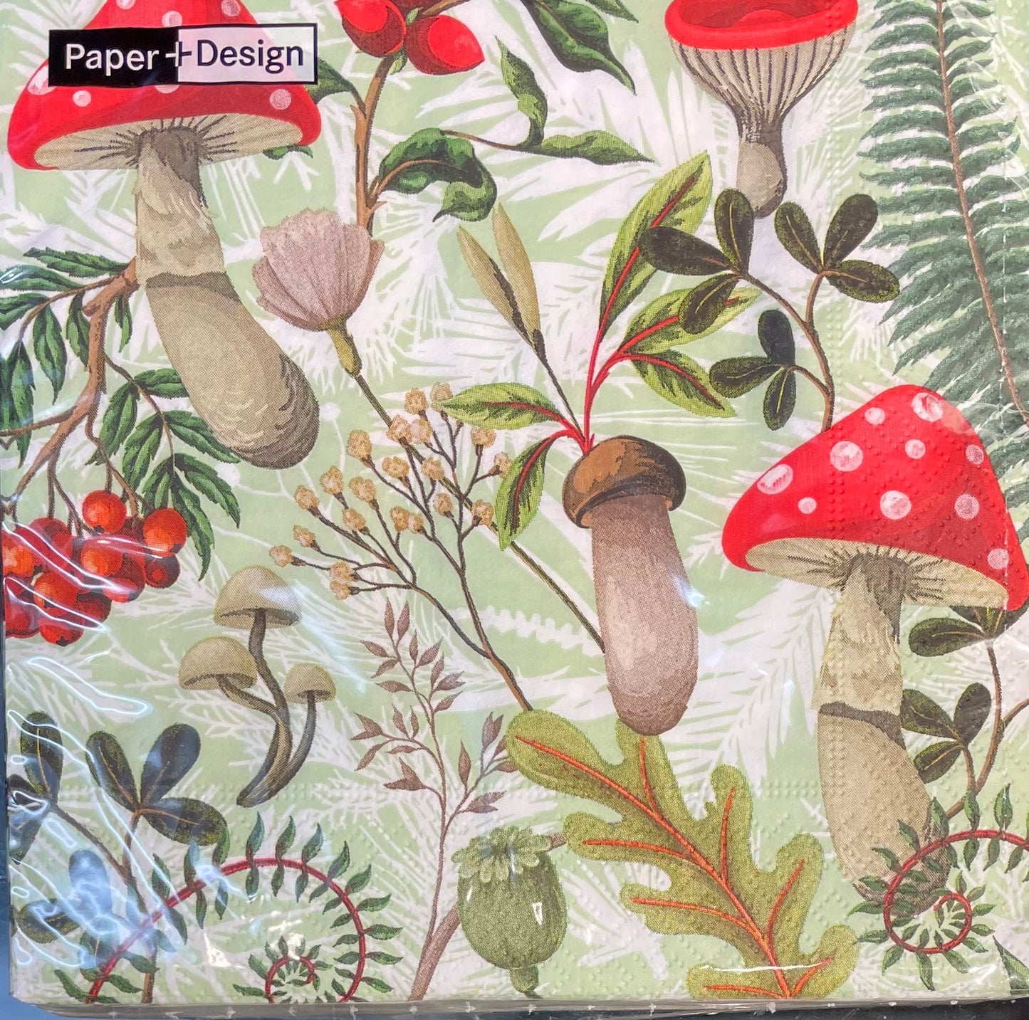 Napkins - Lunch - Forest Fungi