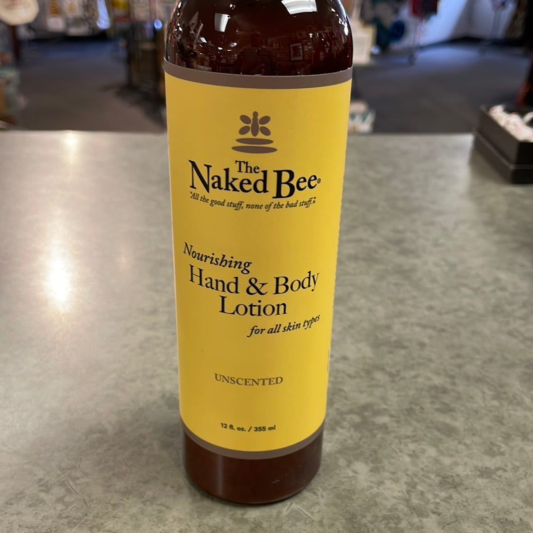 Naked Bee - Hand and Body Lotion - Unscented
