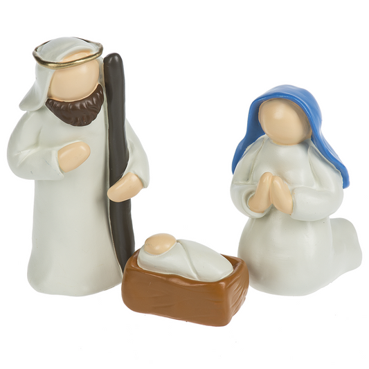 Christmas - Holy Family 3 piece Nativity Set