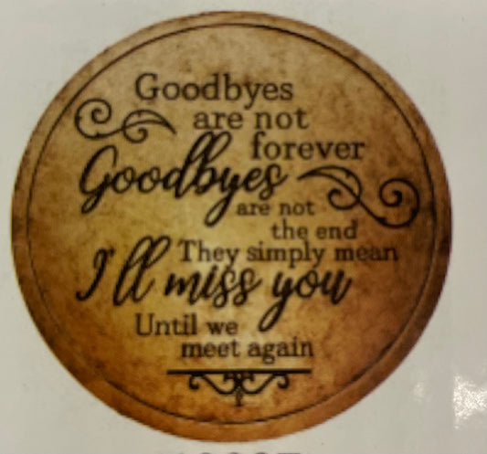 Stepping Stone - Goodbyes Are Not Forever...