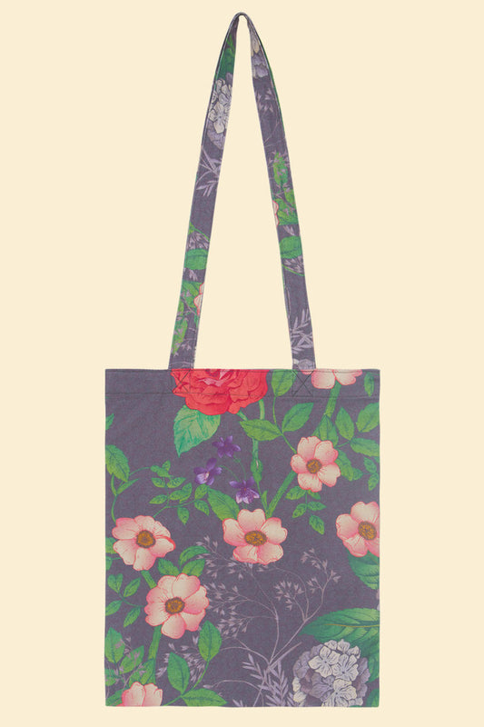 Powder Collection - Tote Bag - Hedgerow, Pewter