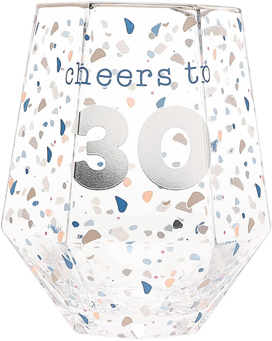 Drinkware - Happy Confetti To You - Cheers to 30