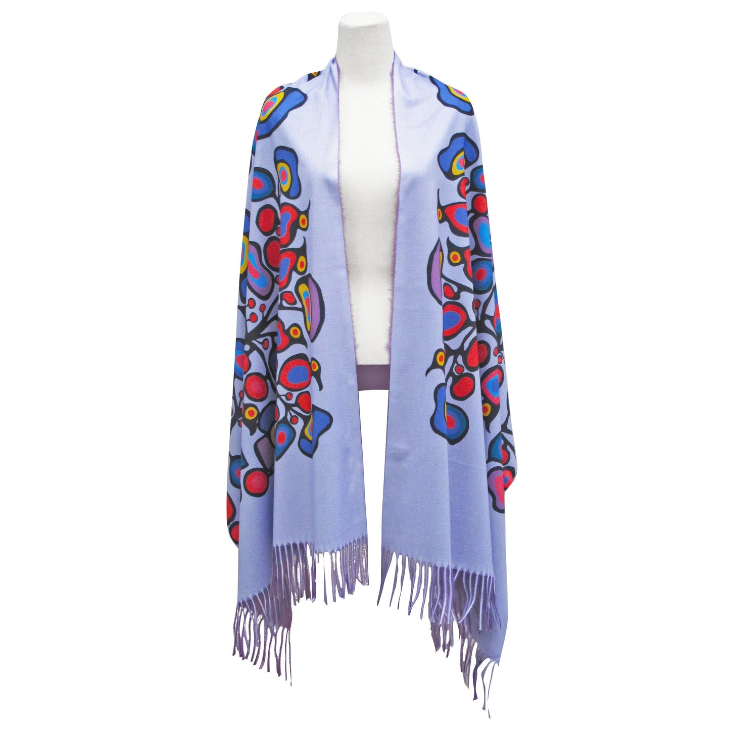 Oscardo - Norval Morrisseau - Eco Shawl - Woodland Floral