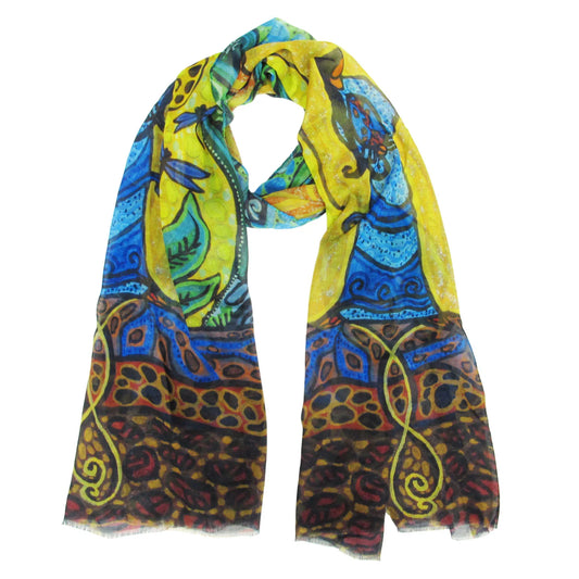 Oscardo - Leah Dorion - Strong Earth Woman - Eco Scarf