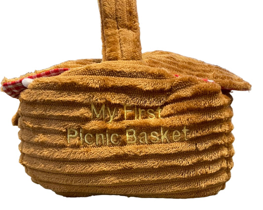 Baby - Plush Toy - My First Picnic Basket
