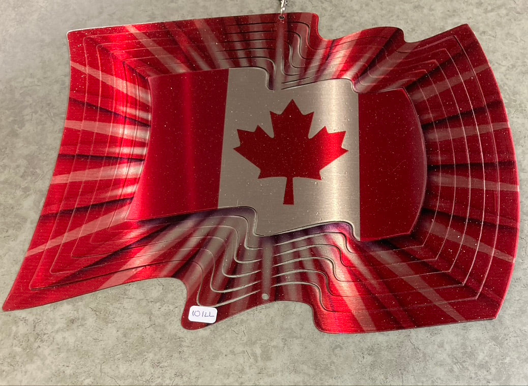 Garden - Wind Spinner - Canadian Flag