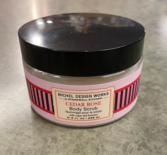 Michel Design Works - Body Scrub - Cedar Rose