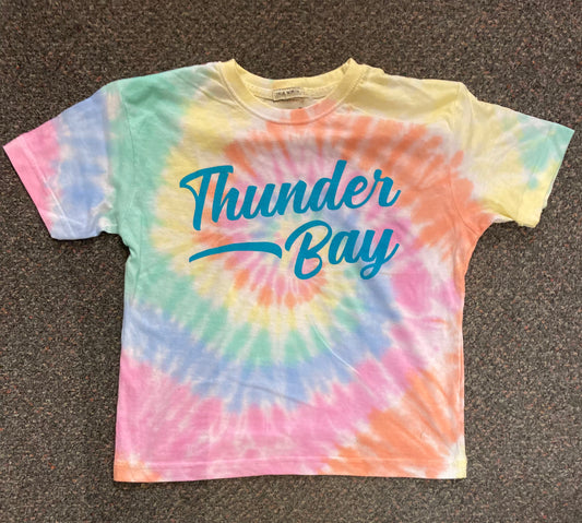 Youth T-Shirt - Tie Dye -Thunder Bay
