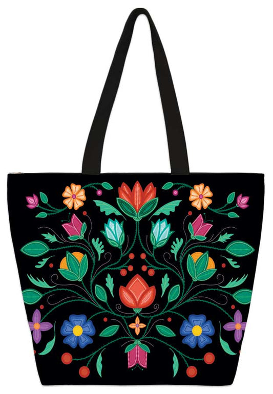 Indigenous Collection - Lisa Berry - Tote Bag - Petals of Ancestry