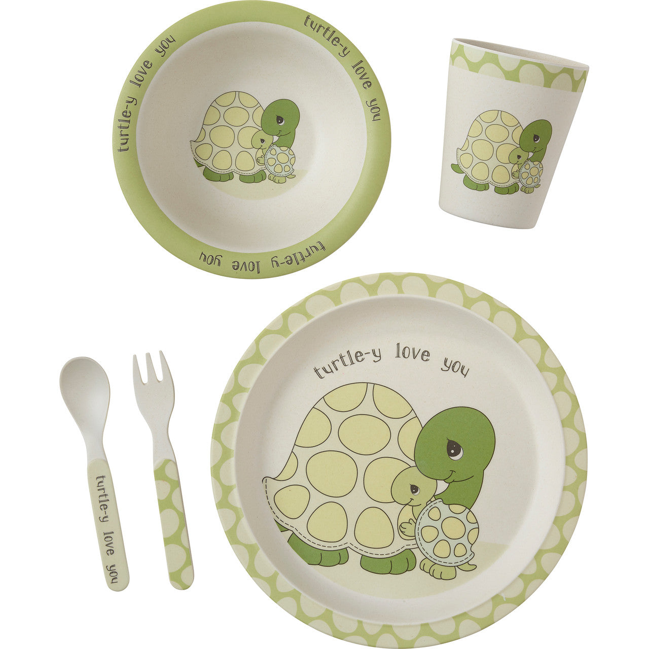 Mealtime Gift Set - 5-Piece Bamboo